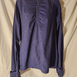KIRKLAND SIGNATURE PURPLE HOODED SWEATSHIRT SIZE XL